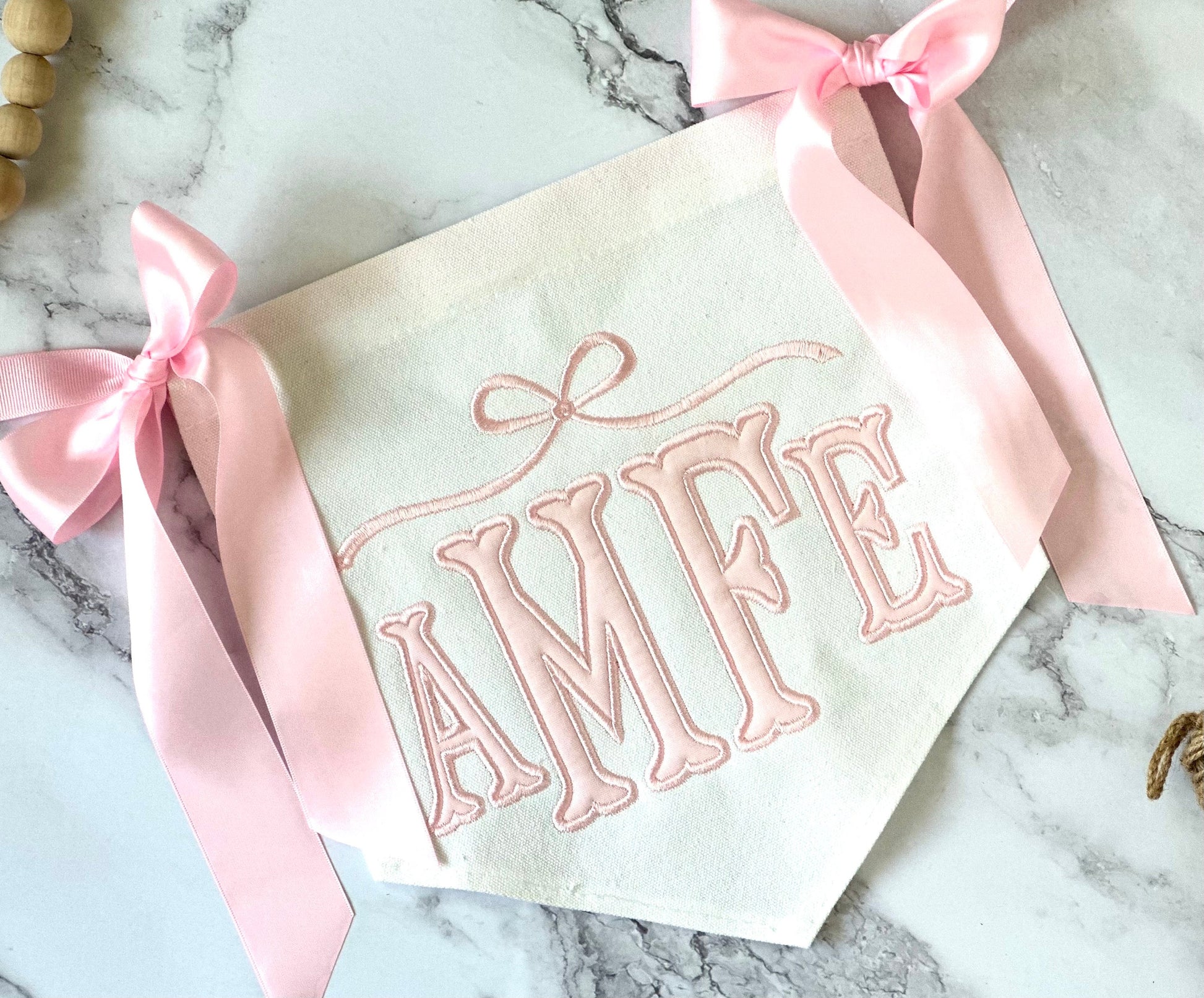 First Birthday High Chair Banner
