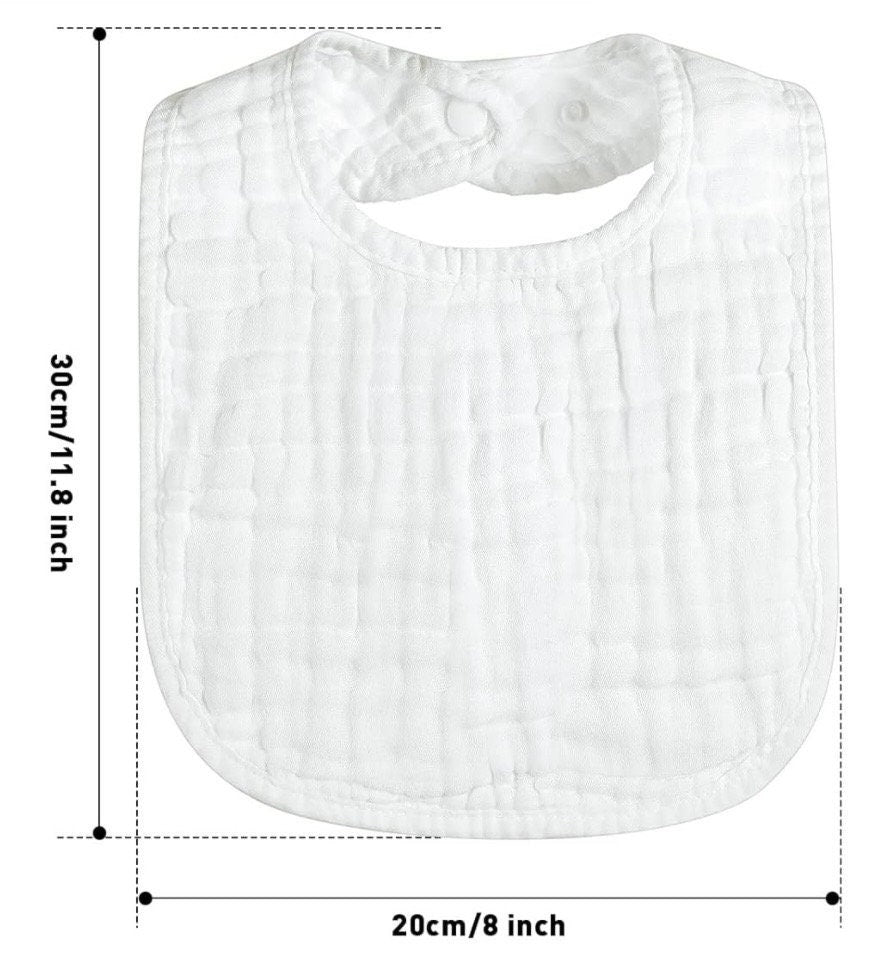 Muslin Baby Bibs