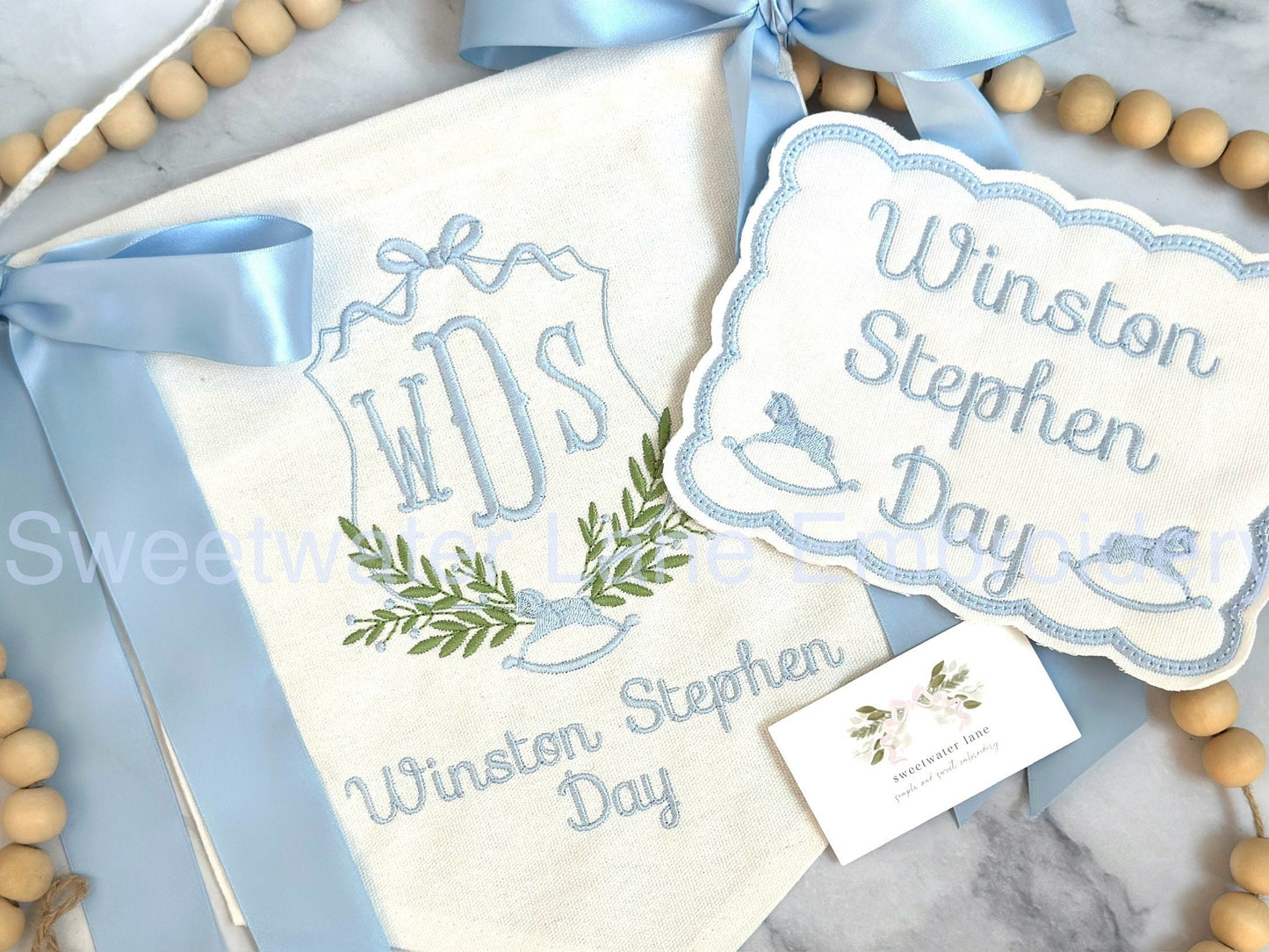 Bassinet Name Card
