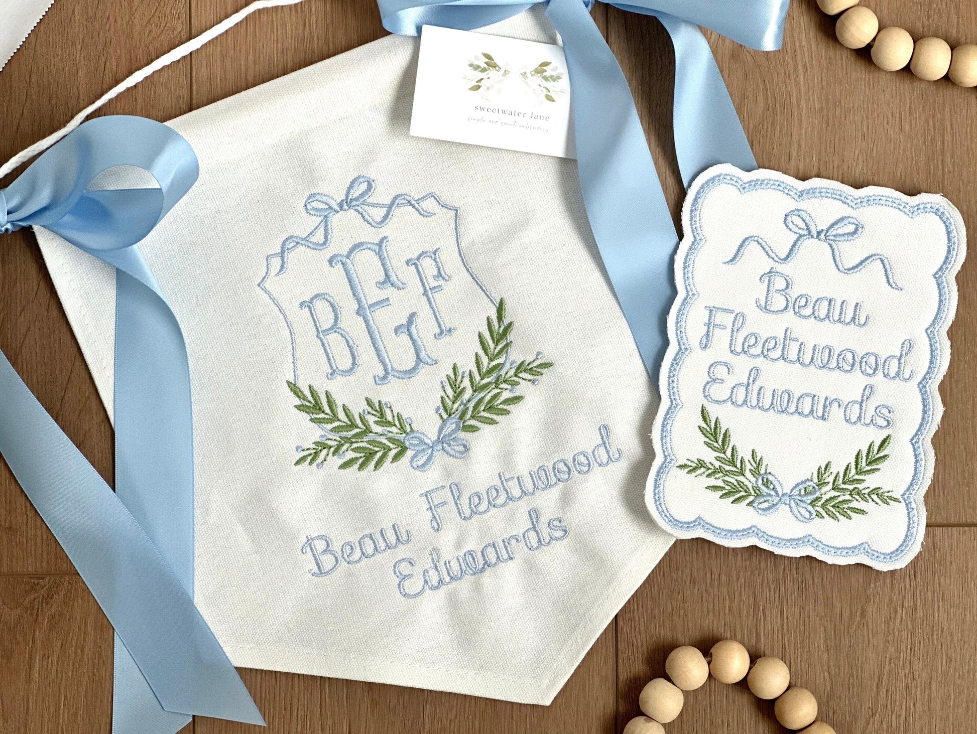 Bassinet Name Card