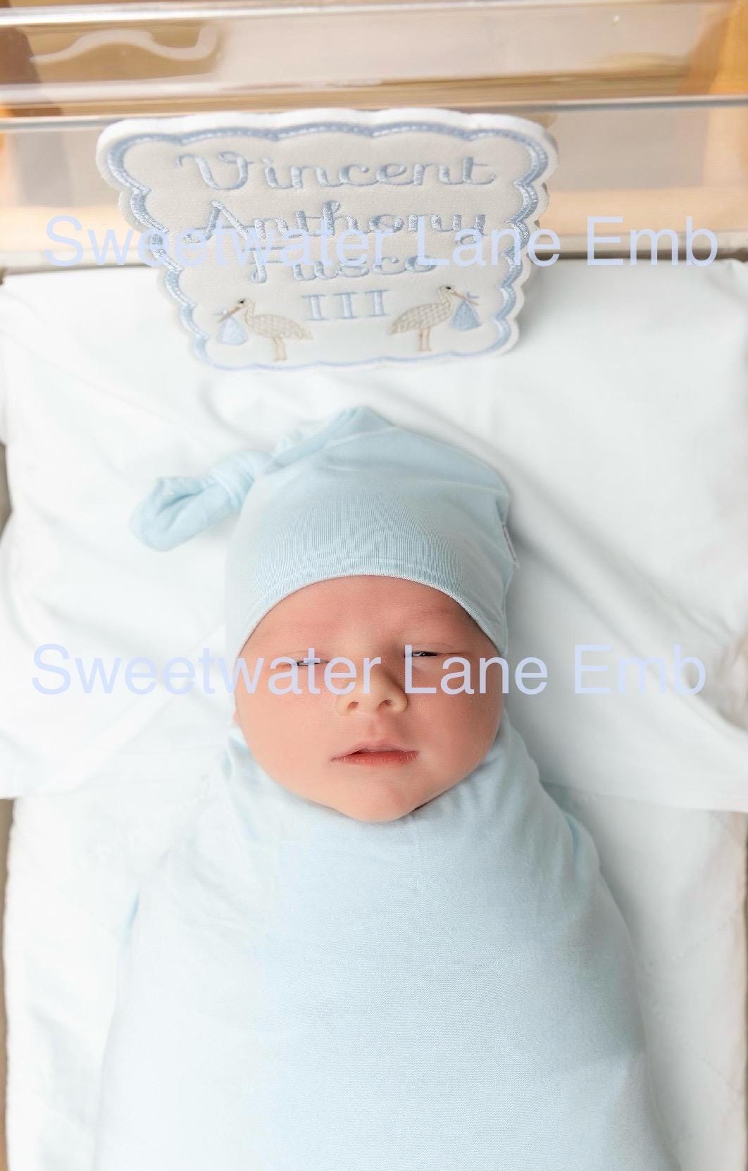 Bassinet Name Card