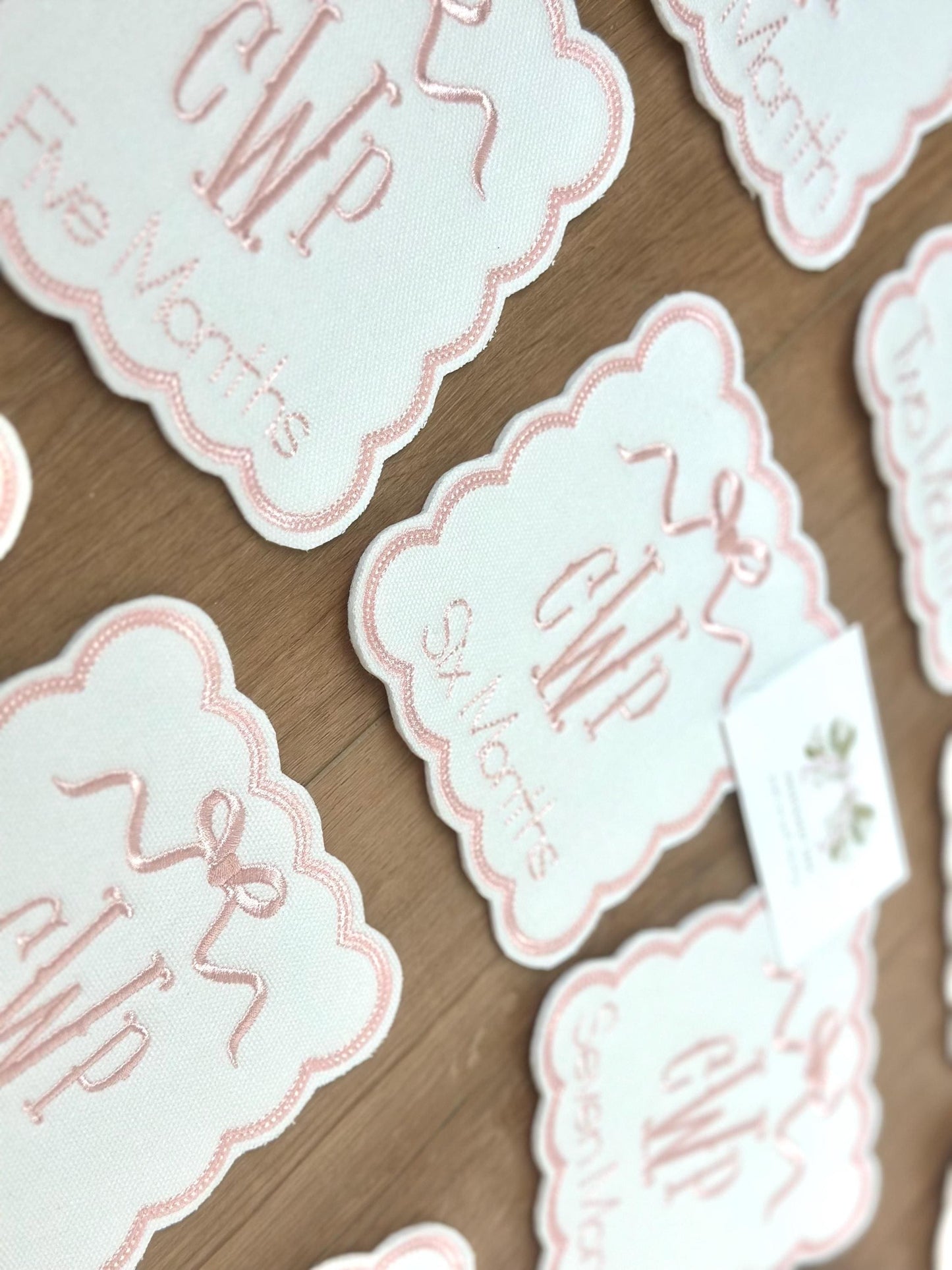Baby Monthly Milestone Cards