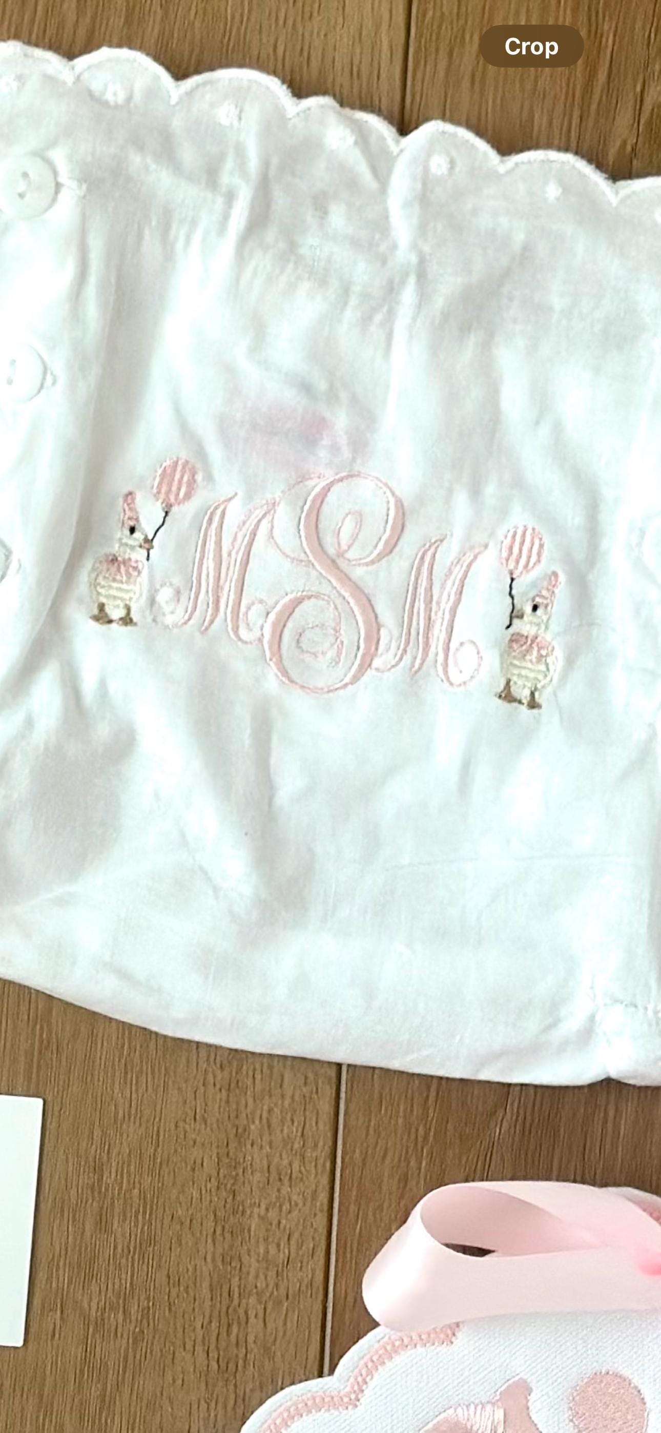 Ruffle Baby Bloomers