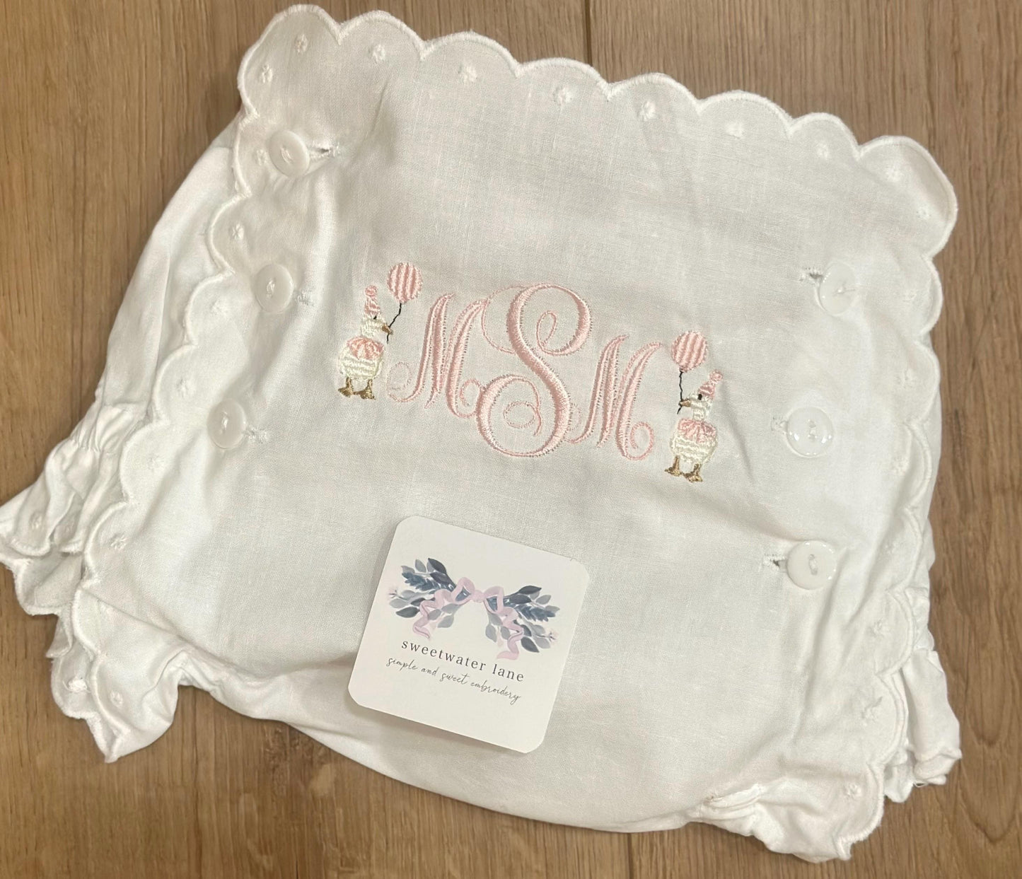 Ruffle Baby Bloomers