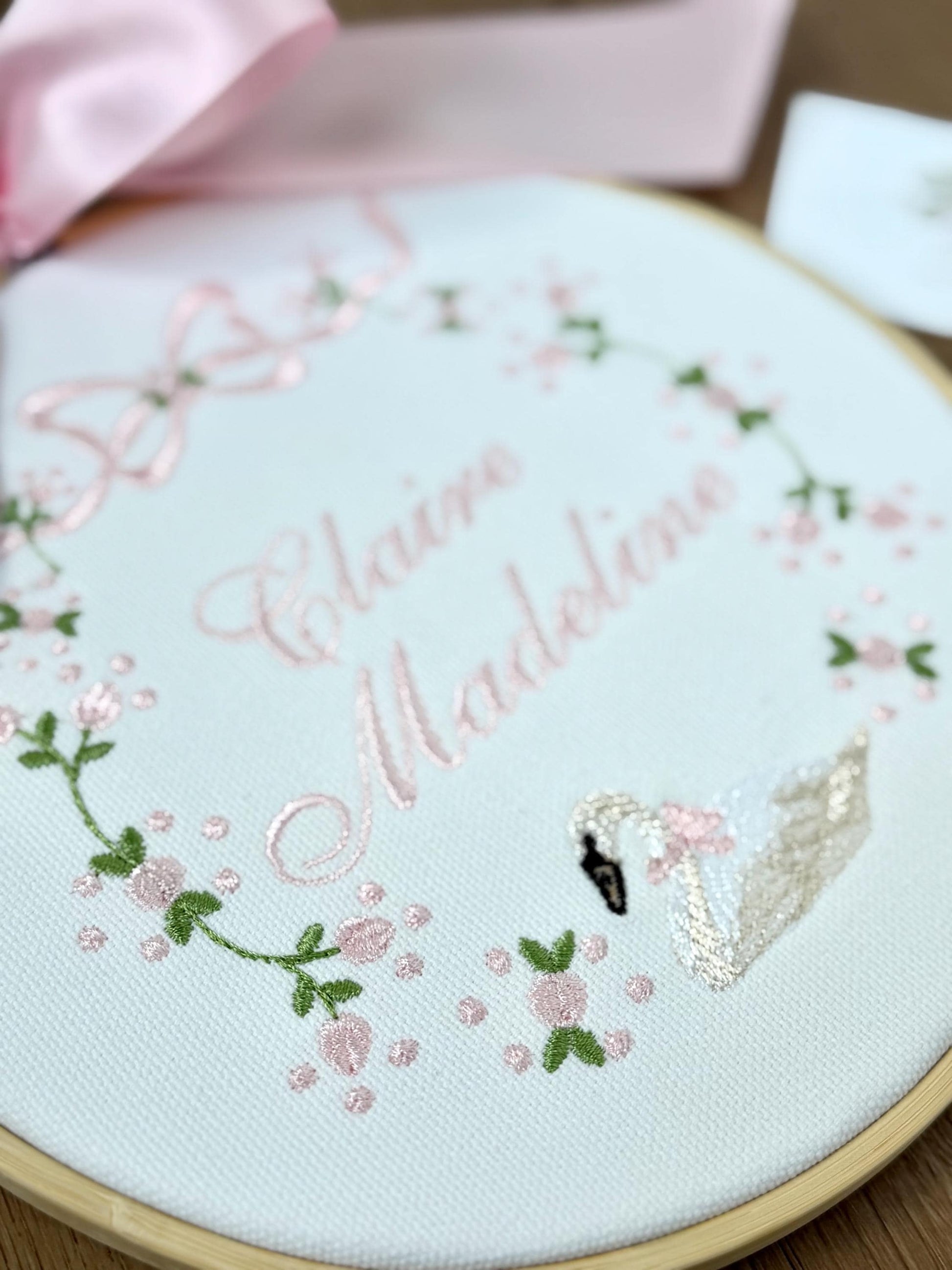 Mini Hoop Baby Banner